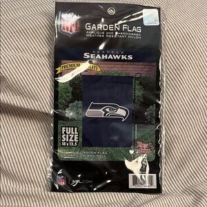 NFL Seattle Seahawks Navy Garden Flag